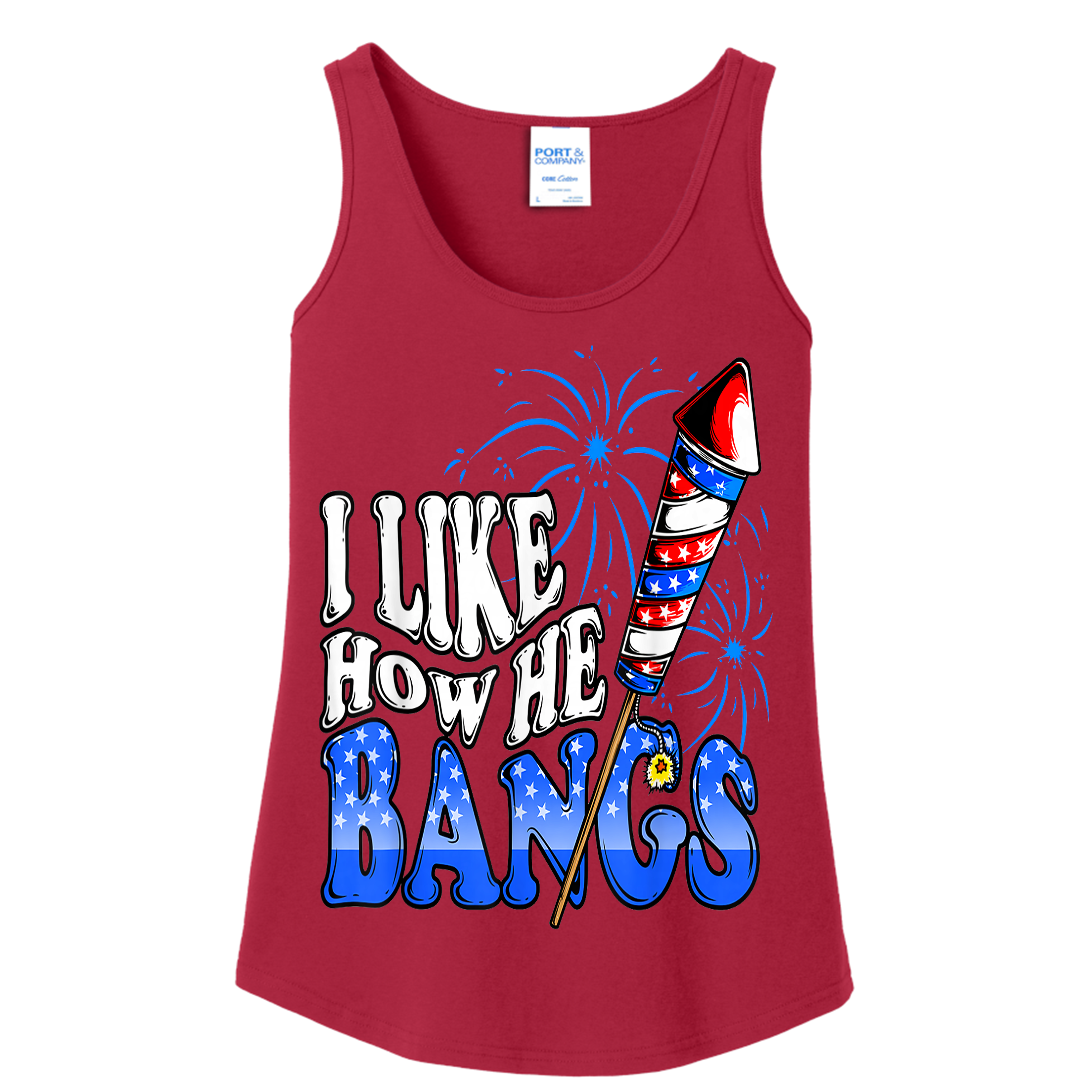He Bangs tank