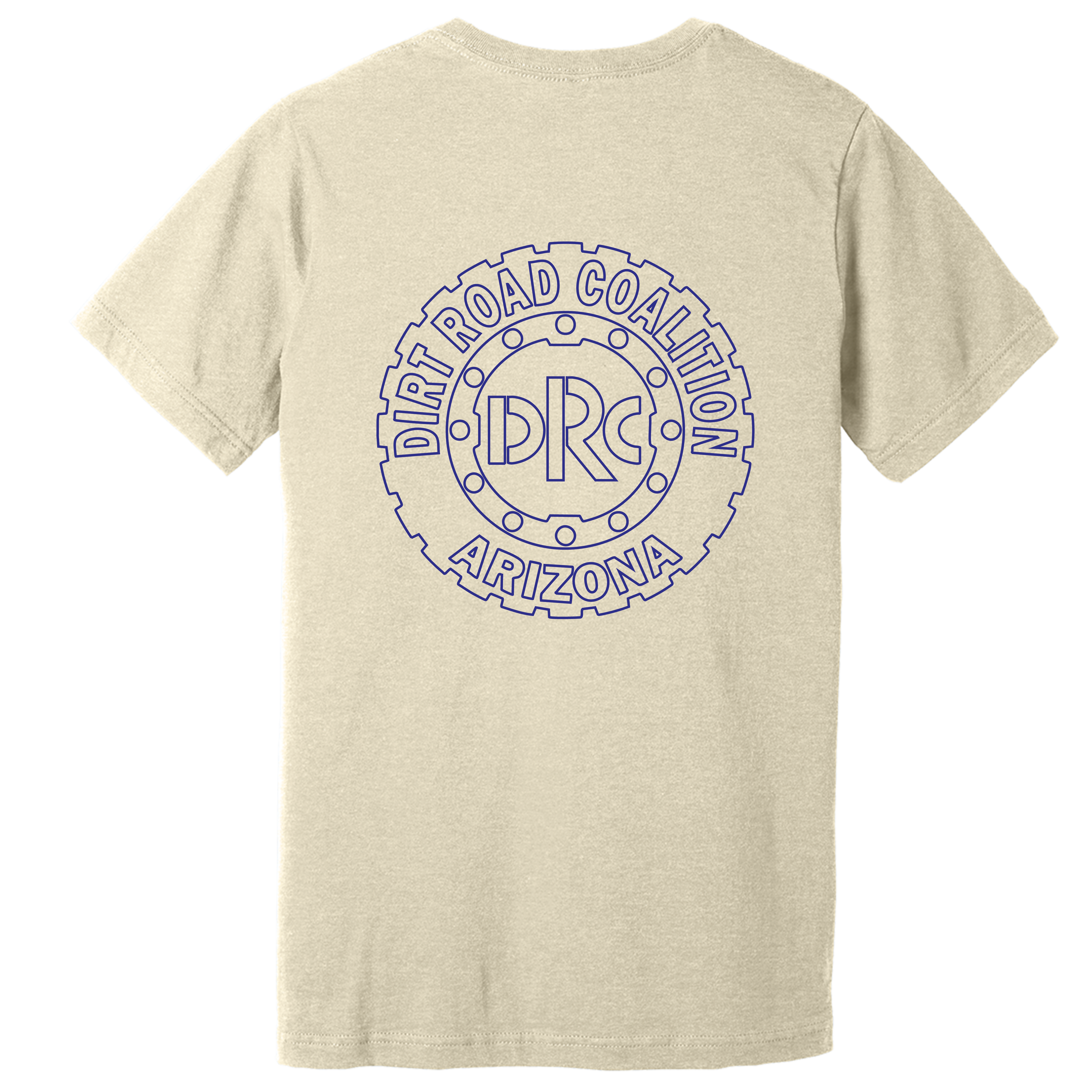 DRC Short Sleeve Shirt Blue #DRC Front and Blue Logo Back