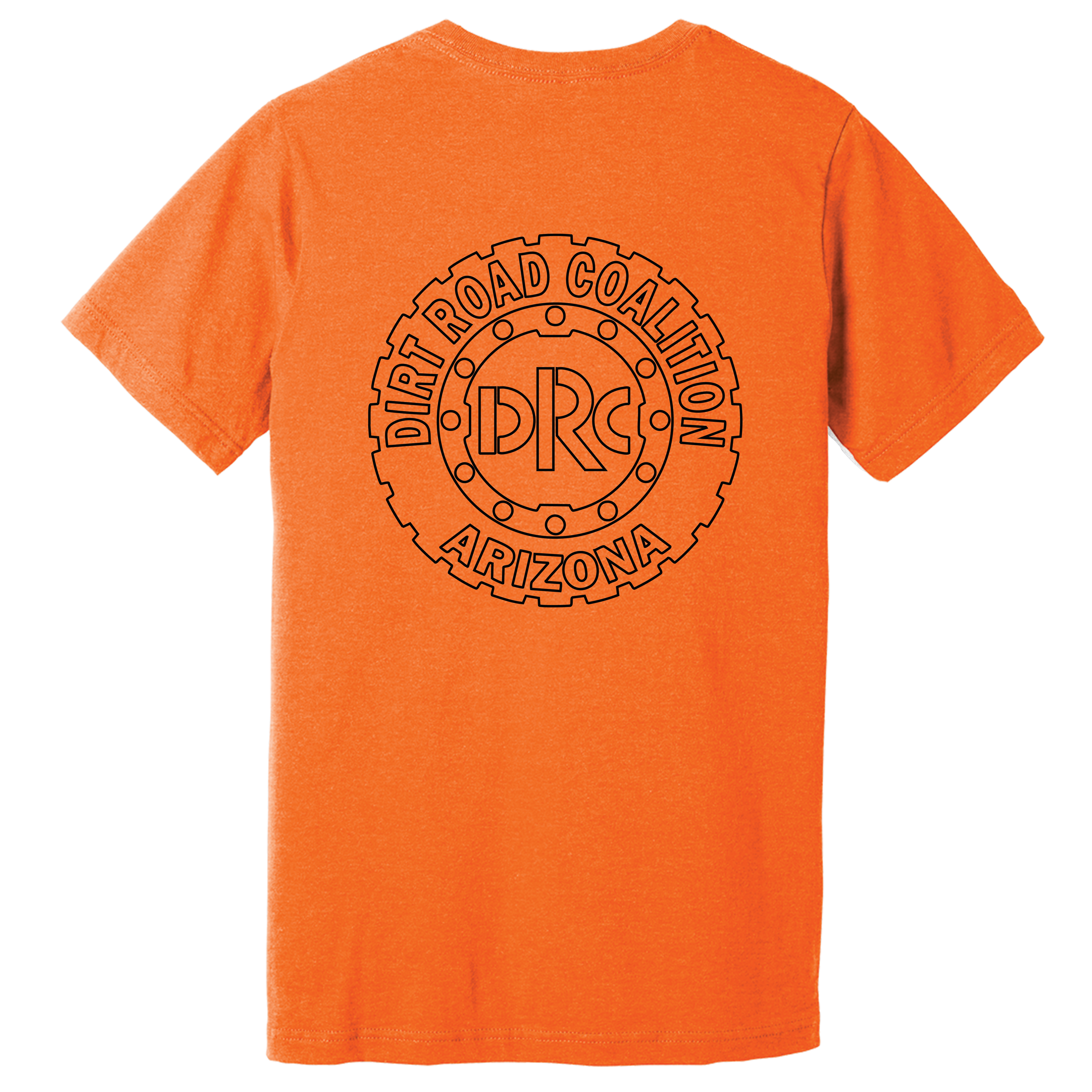 DRC Short Sleeve Shirt Black #DRC Front and Black Logo Back