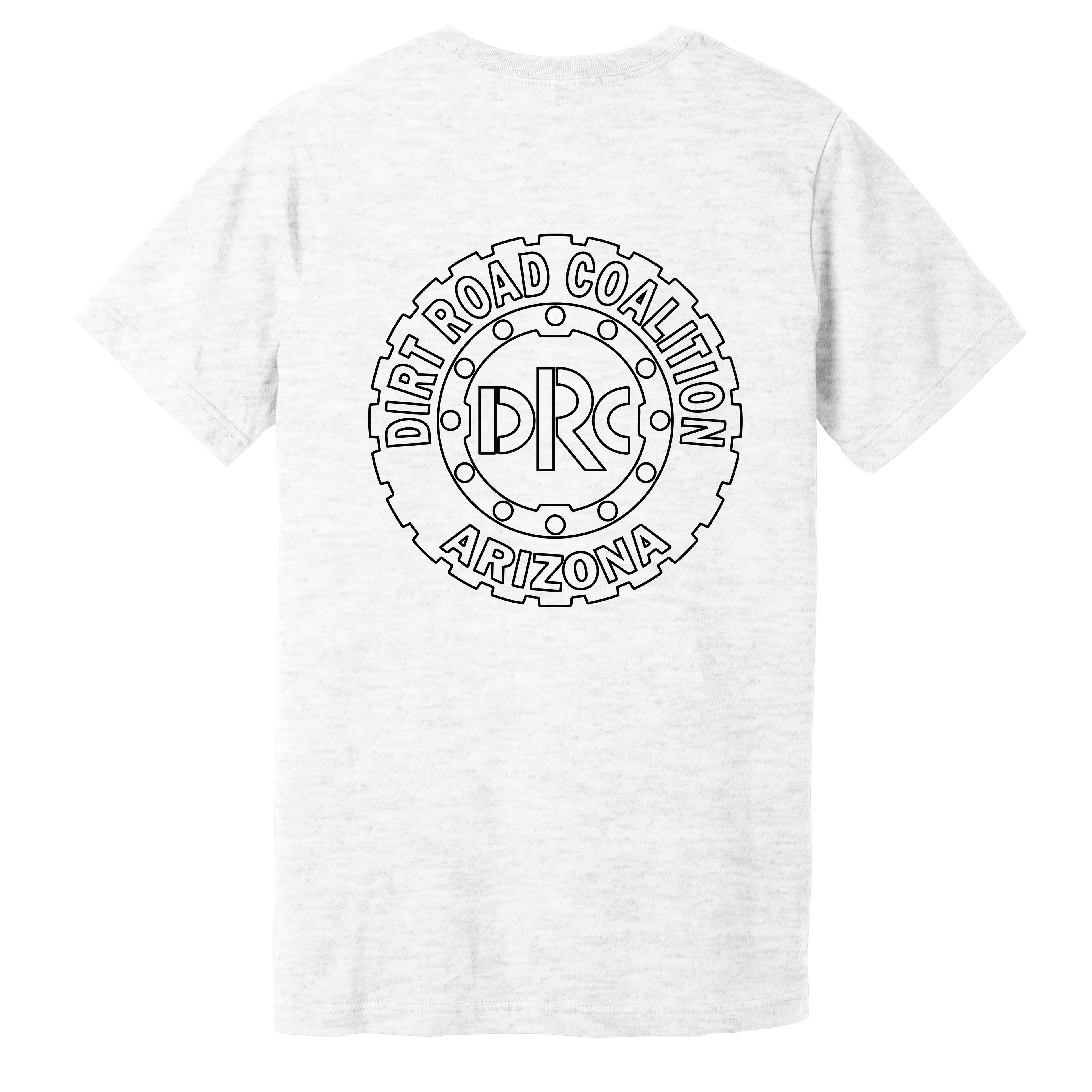 DRC Short Sleeve Shirt Black #DRC Front and Black Logo Back