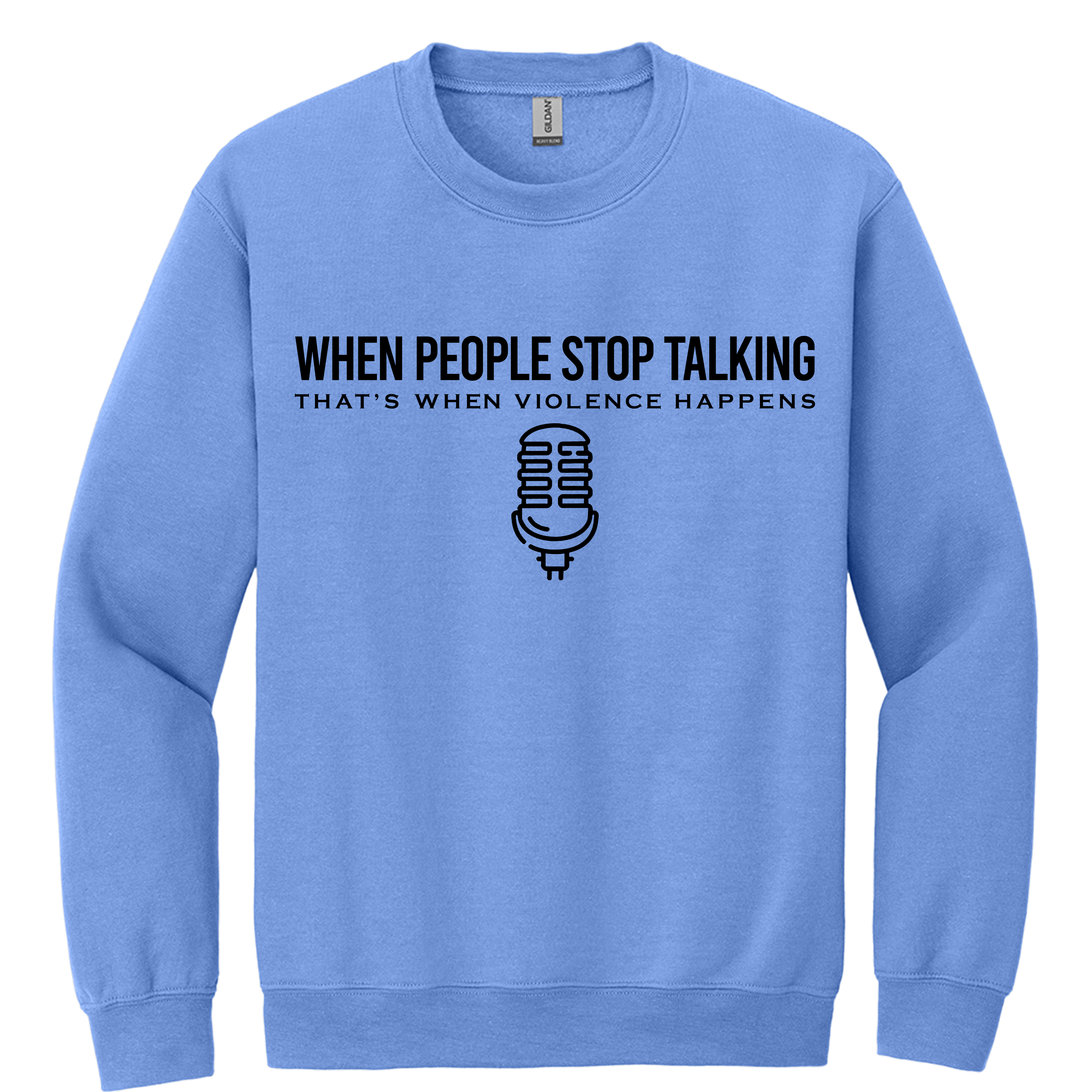 K6 crewneck carolina blue