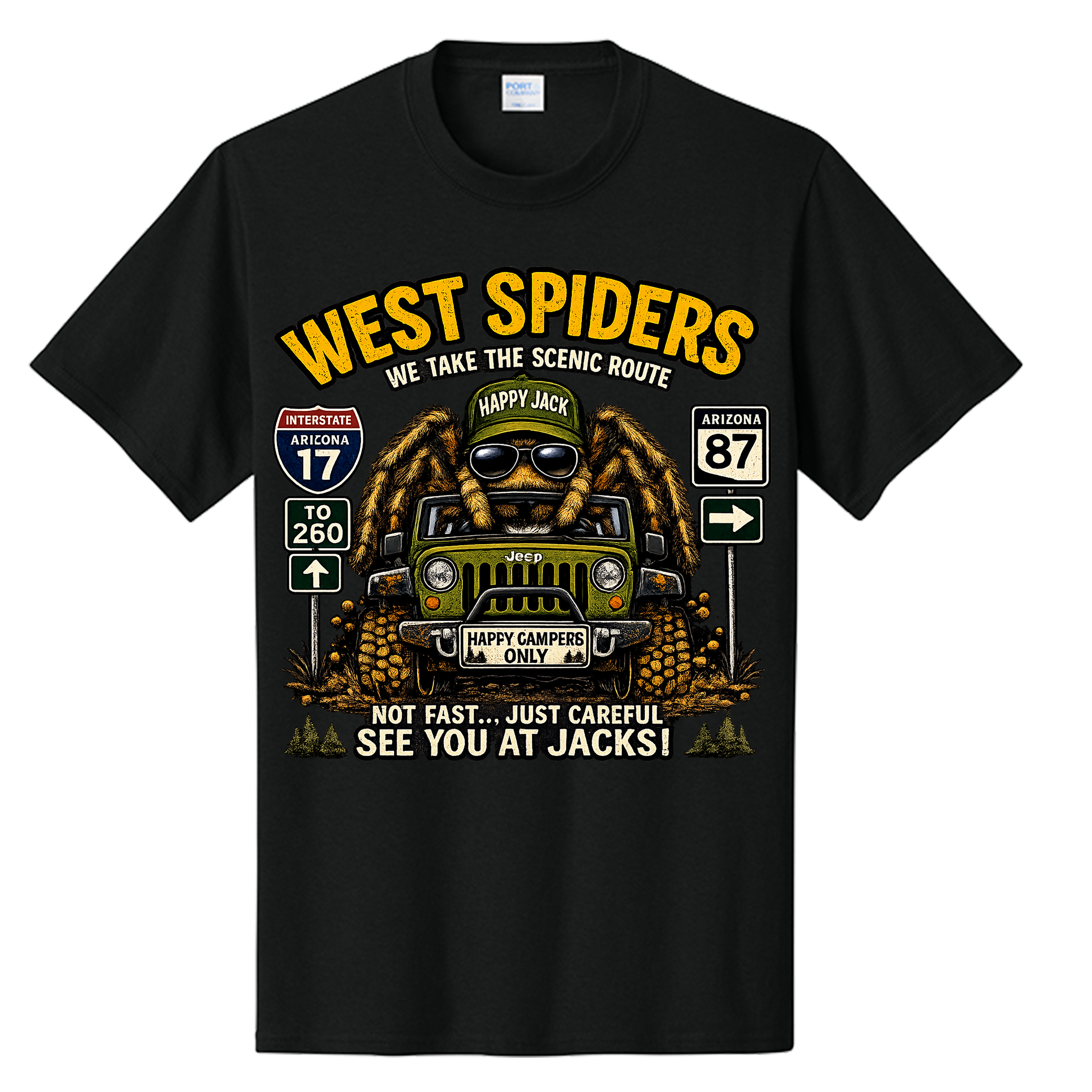 West Spiders  T shirt