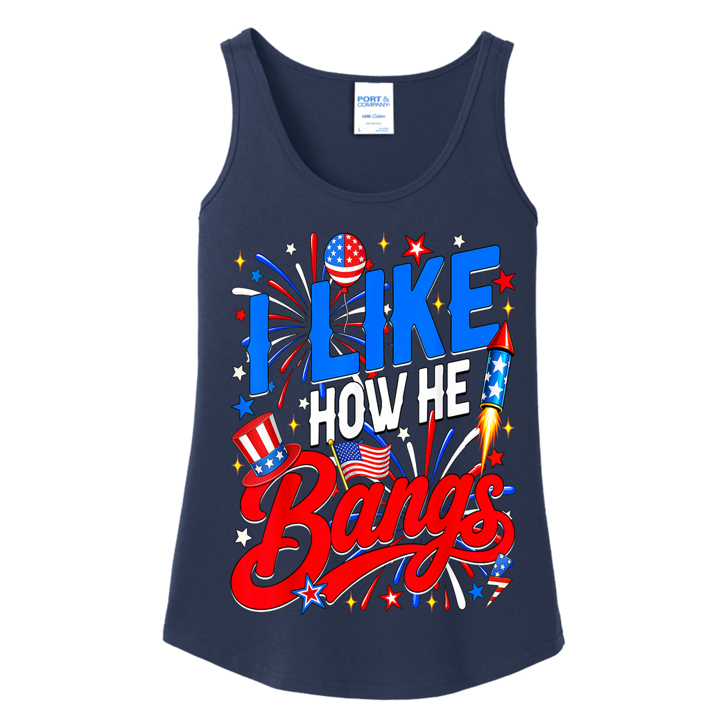 He Bangs full design Tank