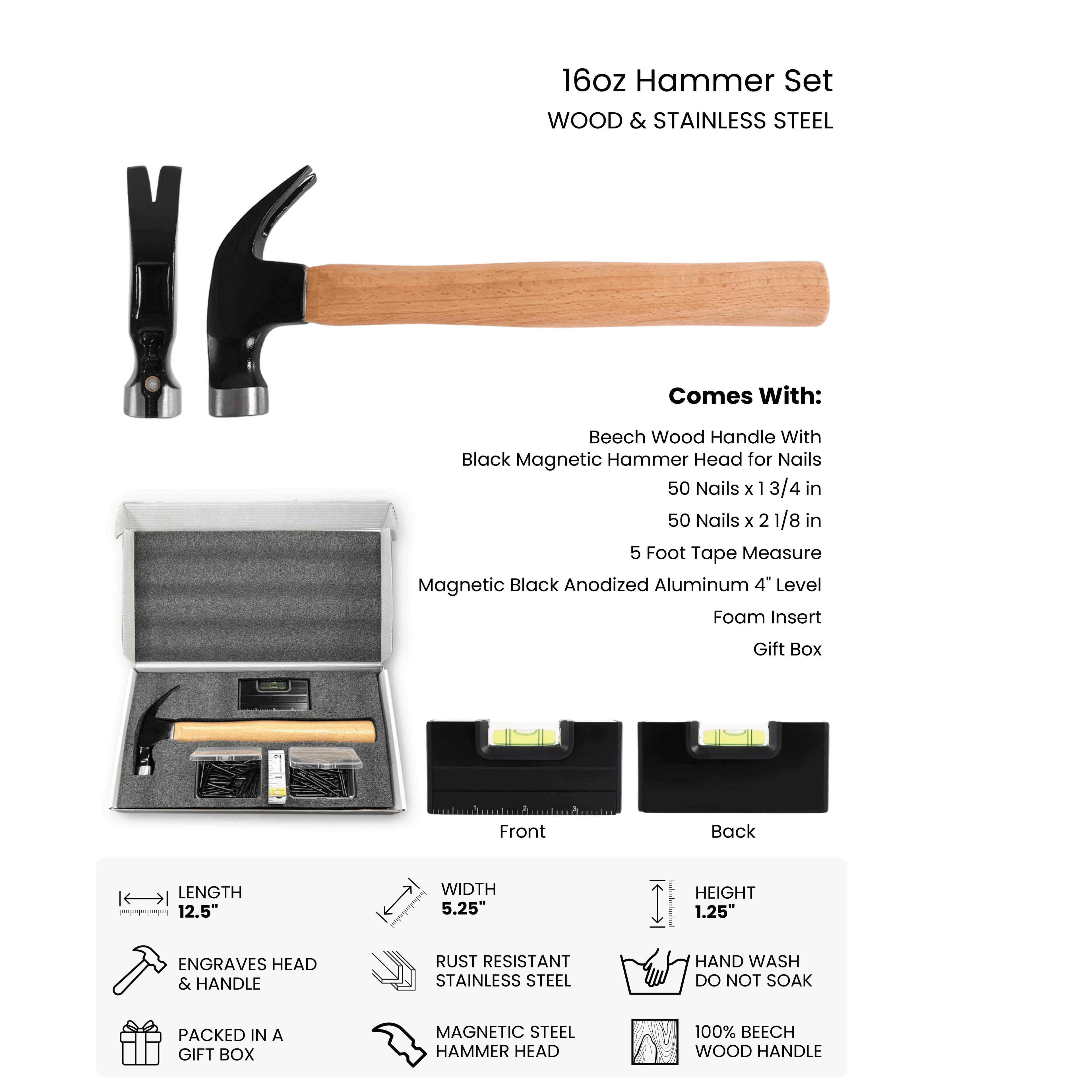 Personalized Hammer set