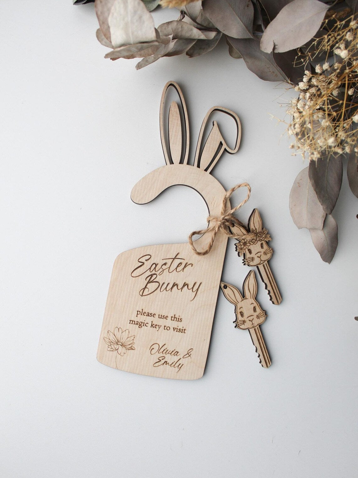 Easter Bunny Door Hanger