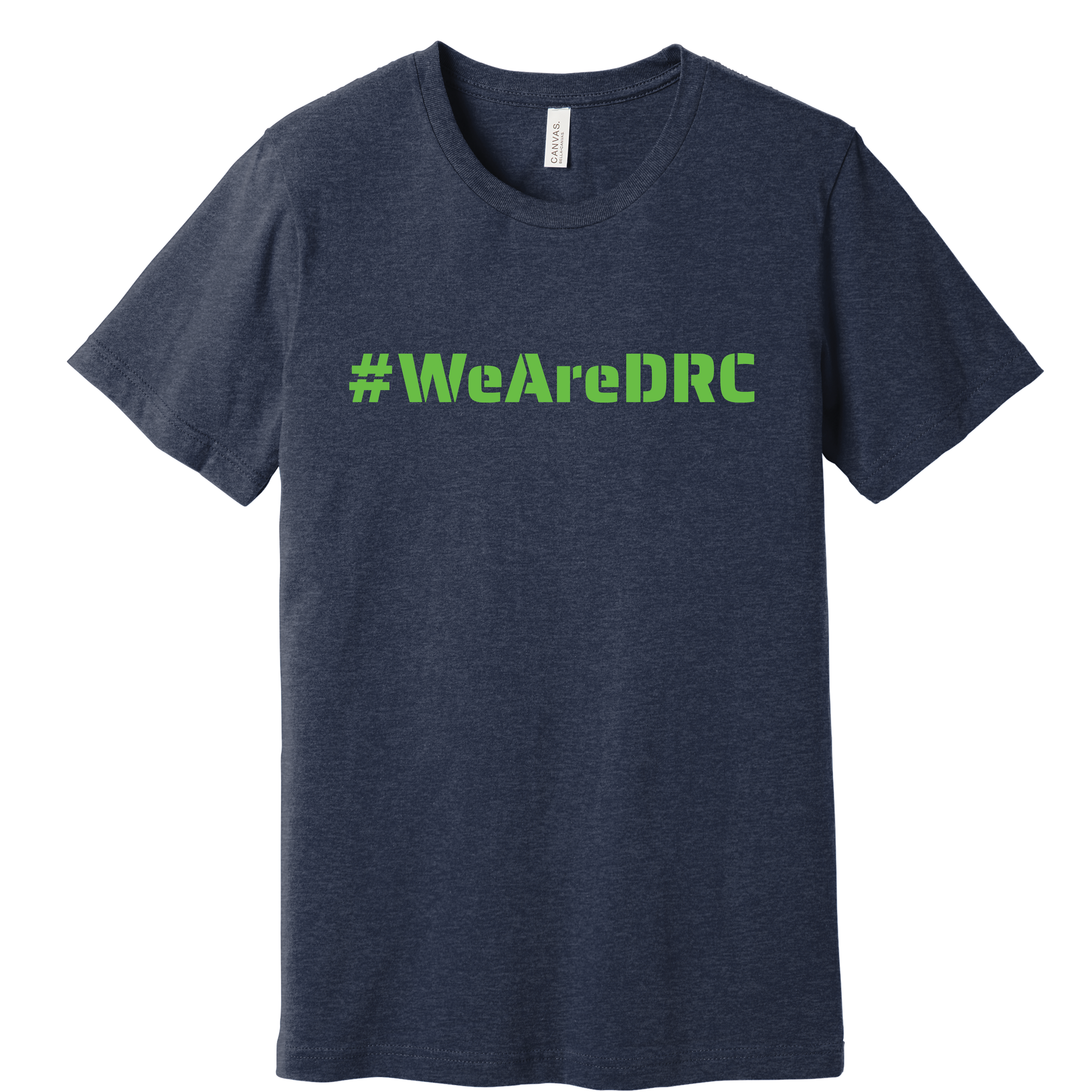 DRC Short Sleeve Shirt Green #DRC Front and Green Logo Back