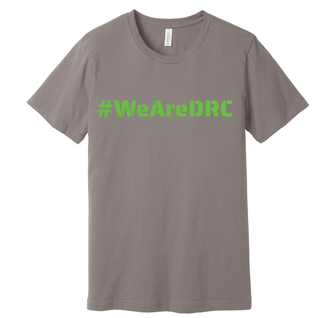 DRC Short Sleeve Shirt Green #DRC Front and Green Logo Back