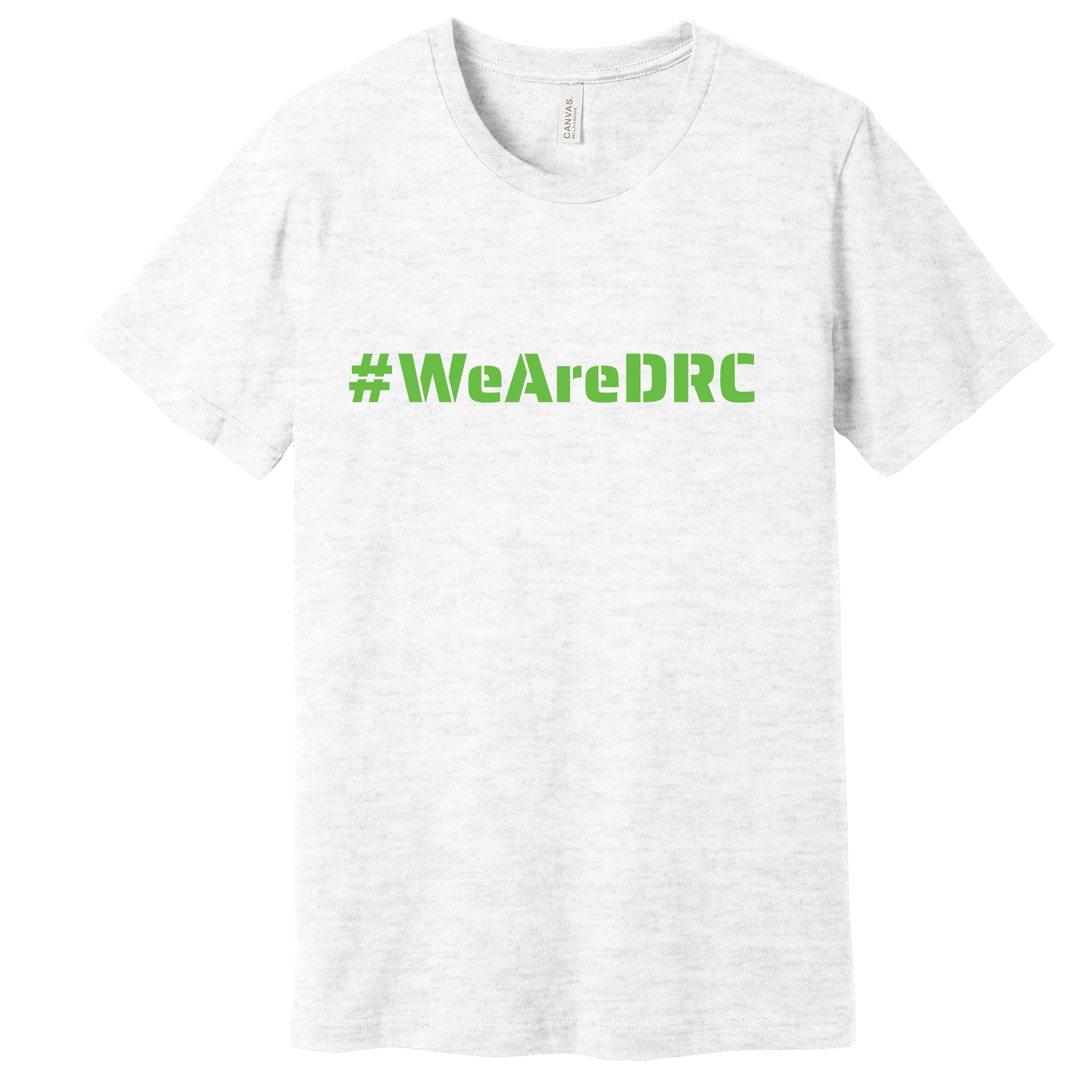 DRC Short Sleeve Shirt Green #DRC Front and Green Logo Back