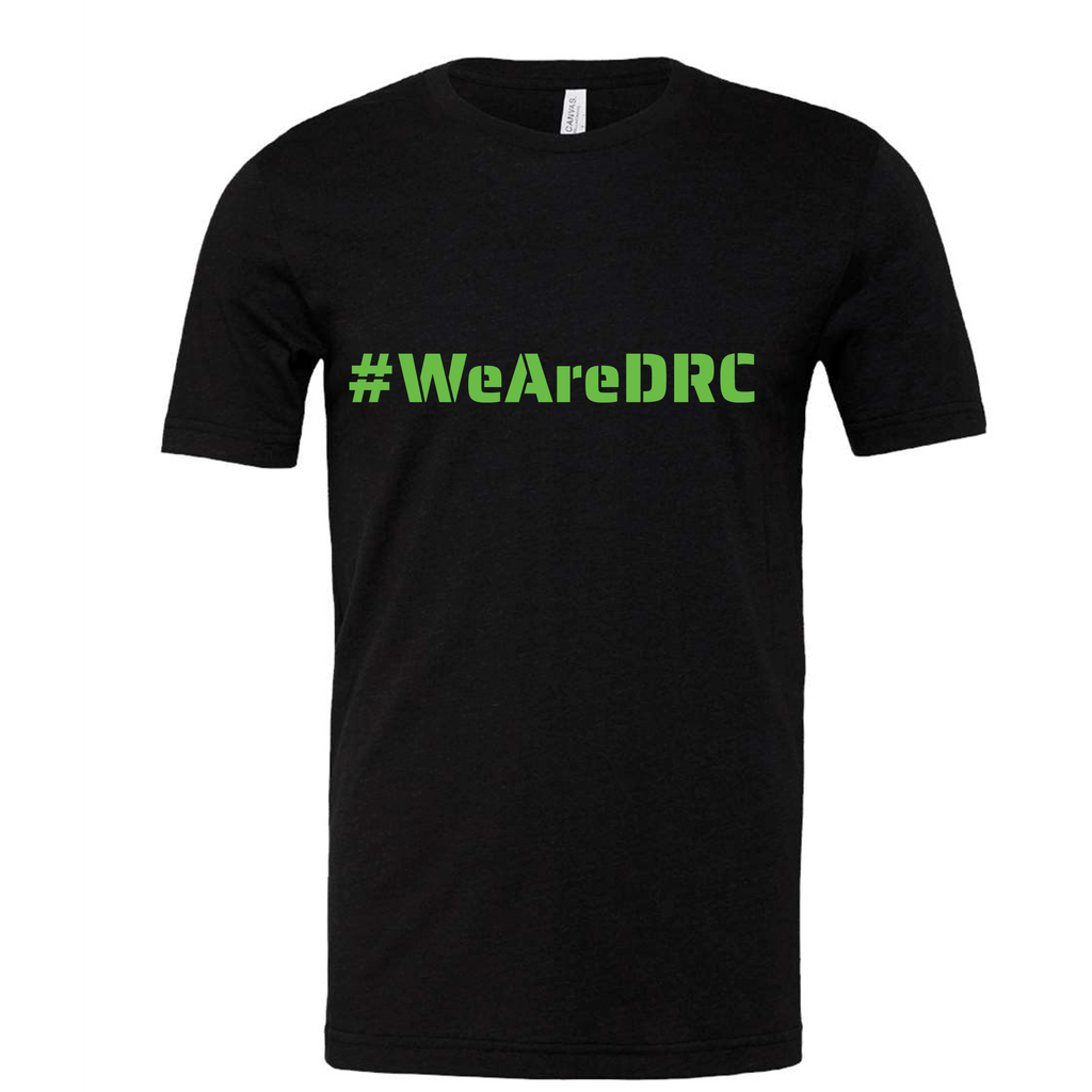 DRC Short Sleeve Shirt Green #DRC Front and Green Logo Back