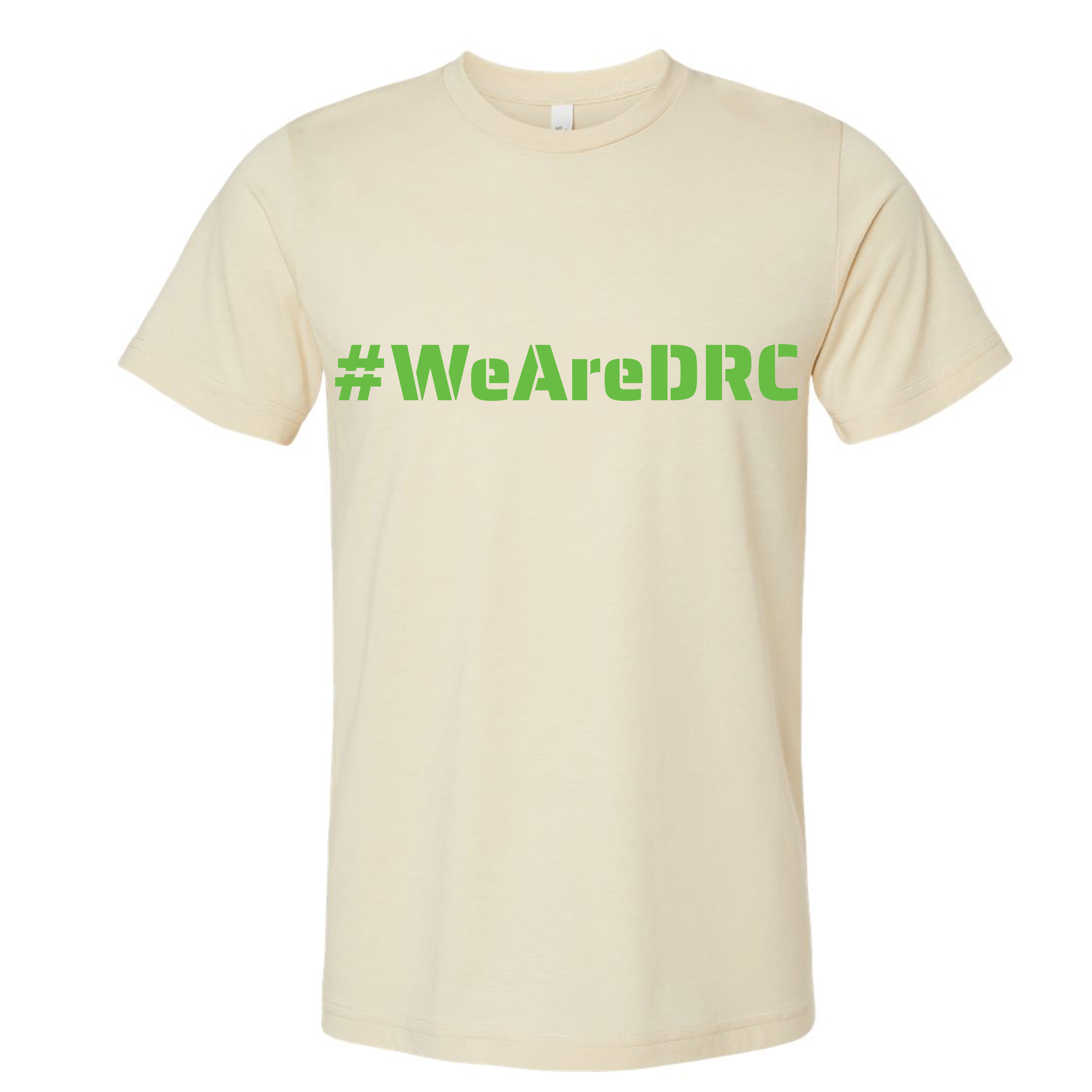 DRC Short Sleeve Shirt Green #DRC Front and Green Logo Back