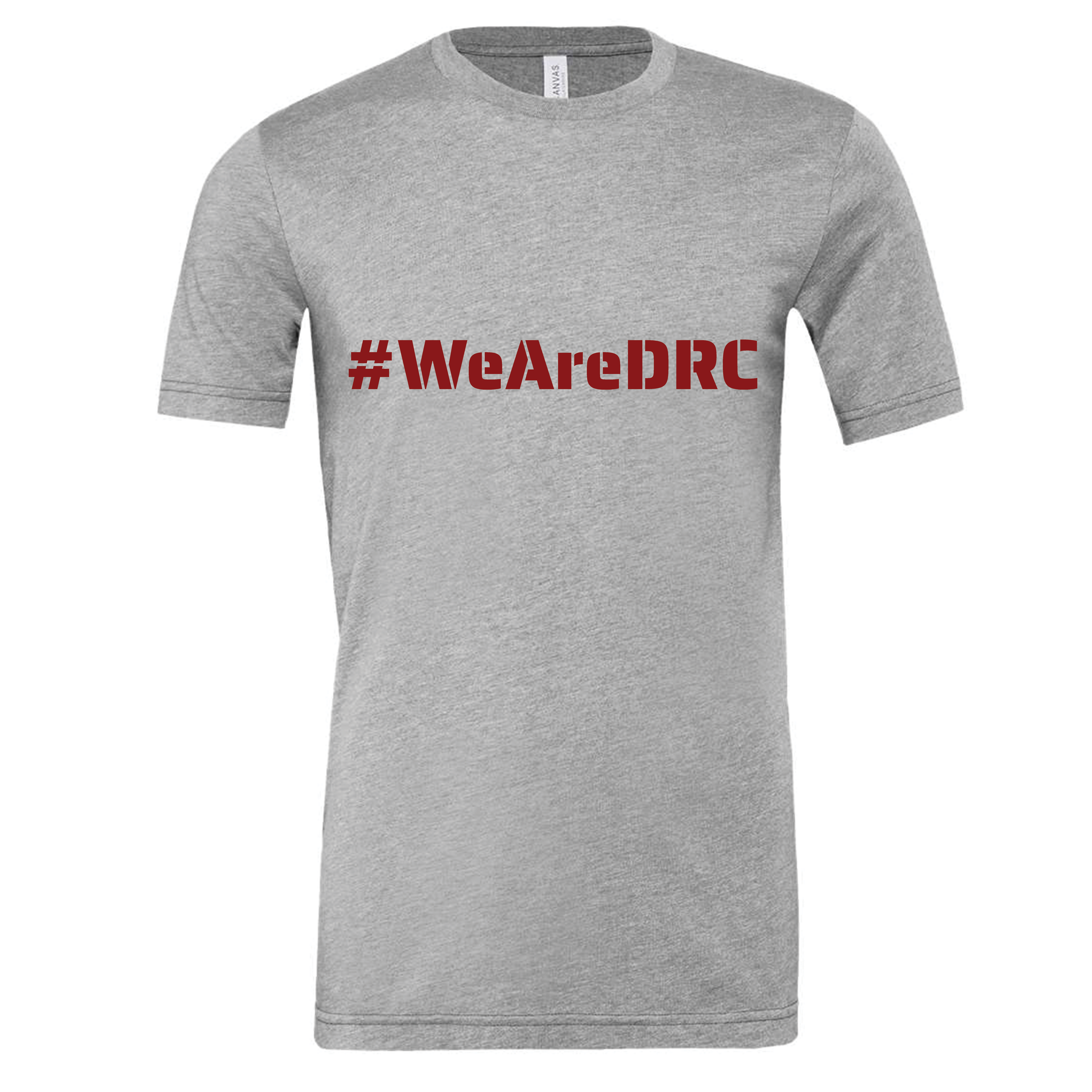 DRC Short Sleeve Shirt Red #DRC Front and Red Logo Back