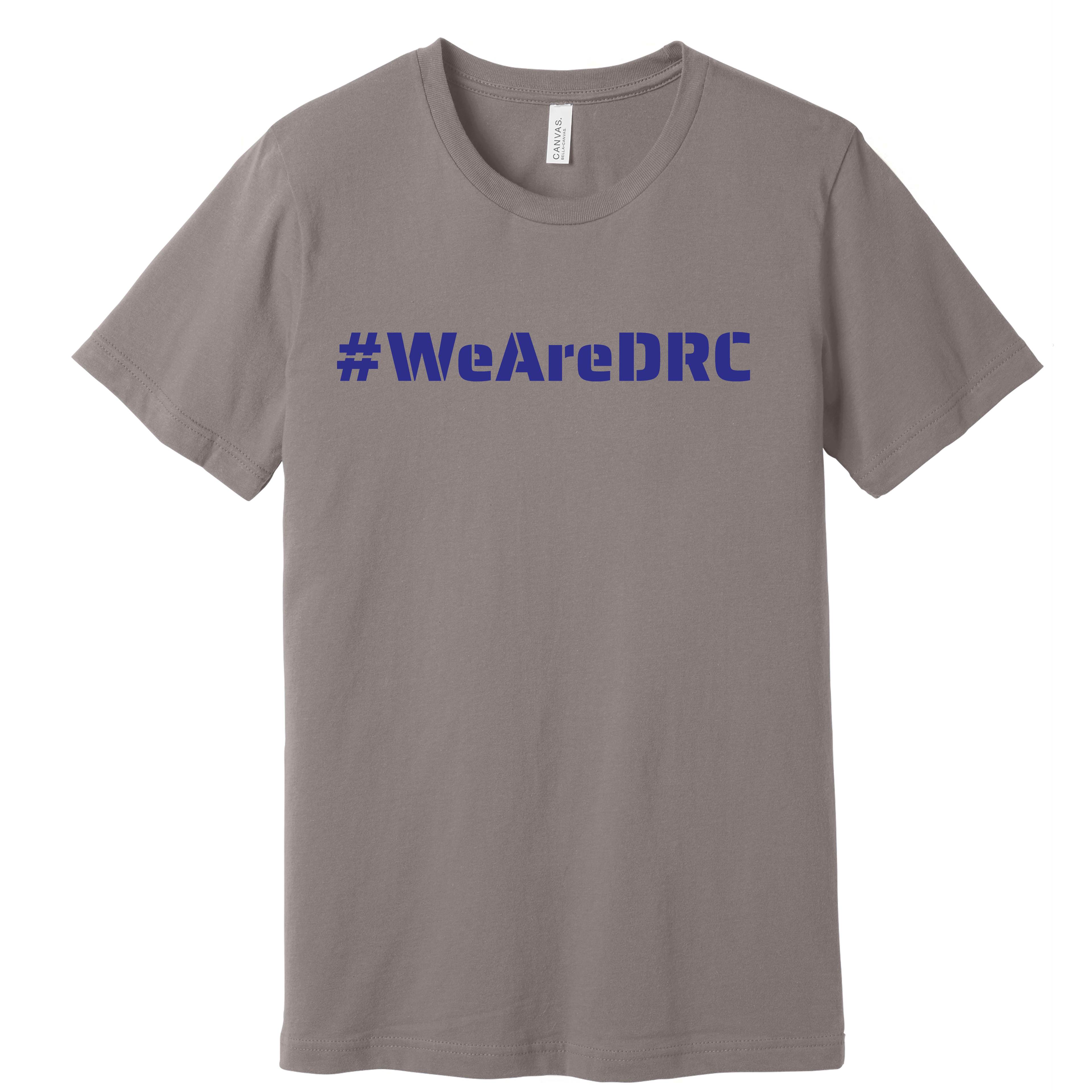 DRC Short Sleeve Shirt Blue #DRC Front and Blue Logo Back