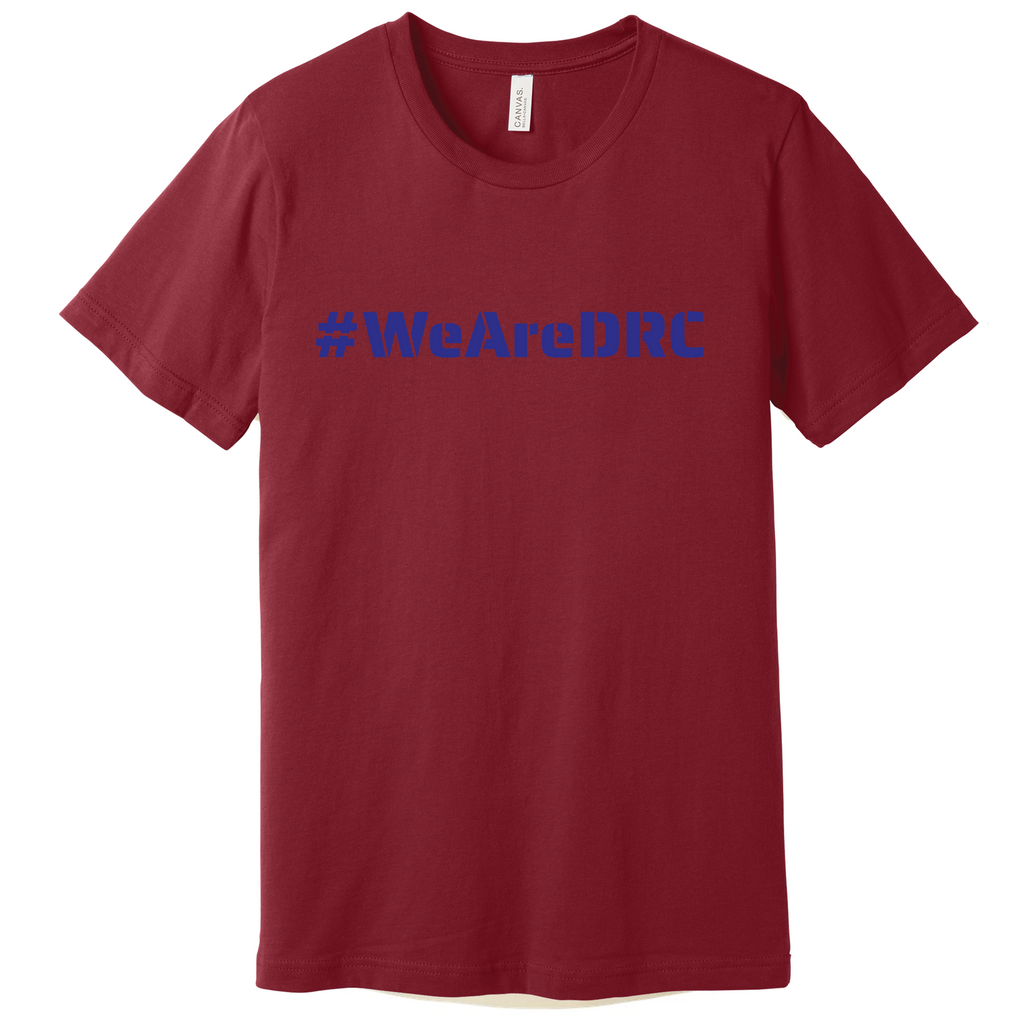 DRC Short Sleeve Shirt Blue #DRC Front and Blue Logo Back