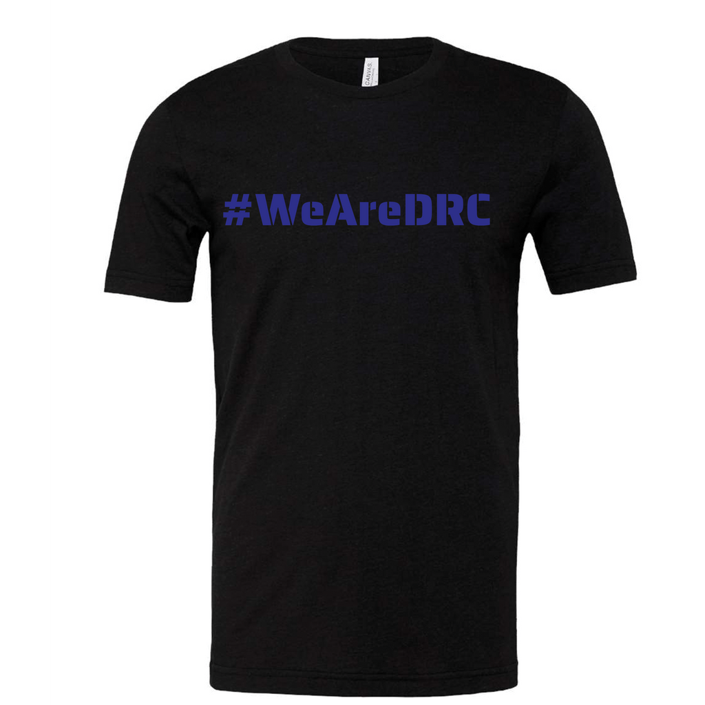 DRC Short Sleeve Shirt Blue #DRC Front and Blue Logo Back
