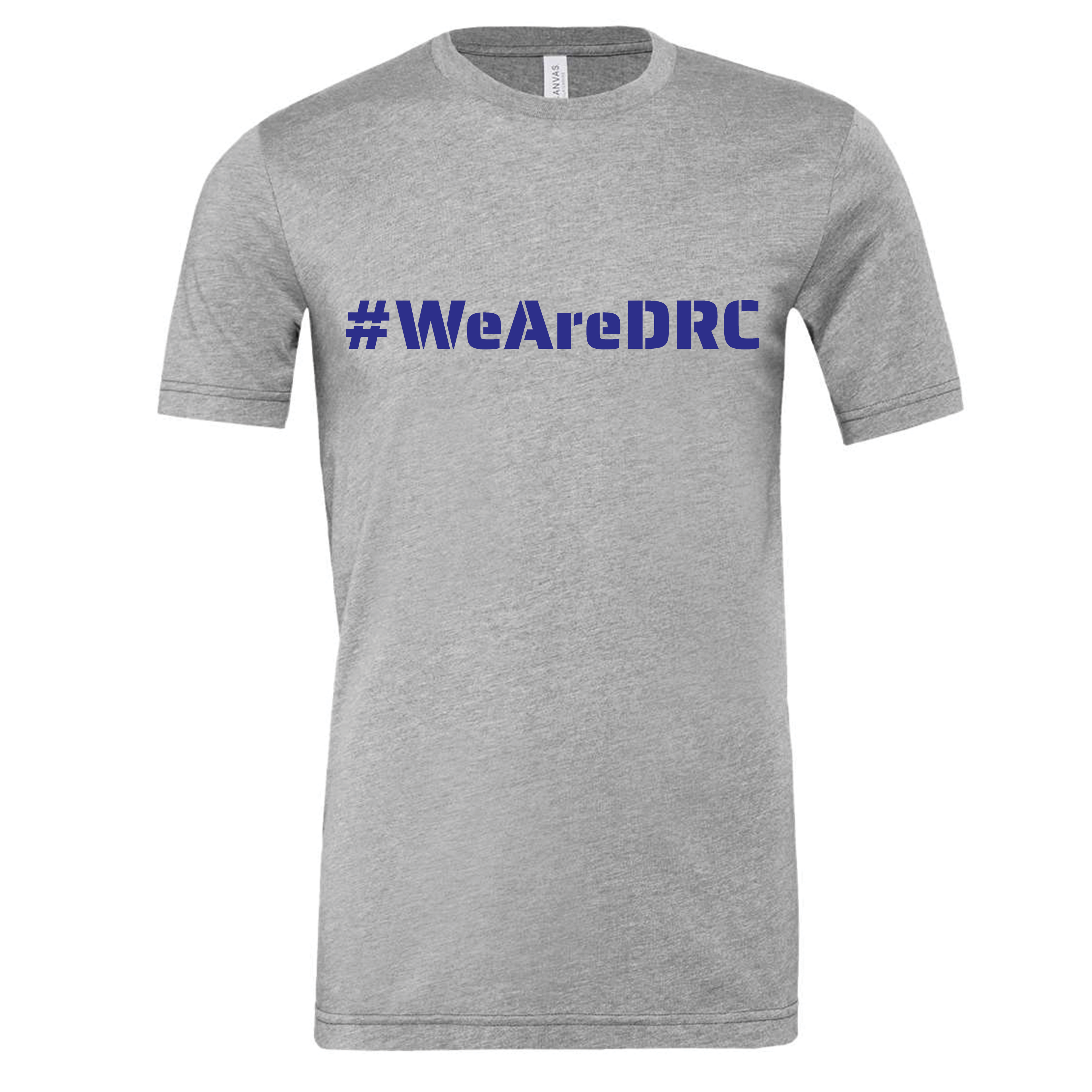 DRC Short Sleeve Shirt Blue #DRC Front and Blue Logo Back