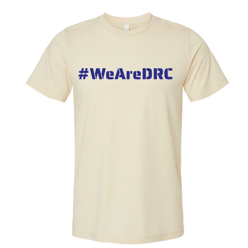 DRC Short Sleeve Shirt Blue #DRC Front and Blue Logo Back