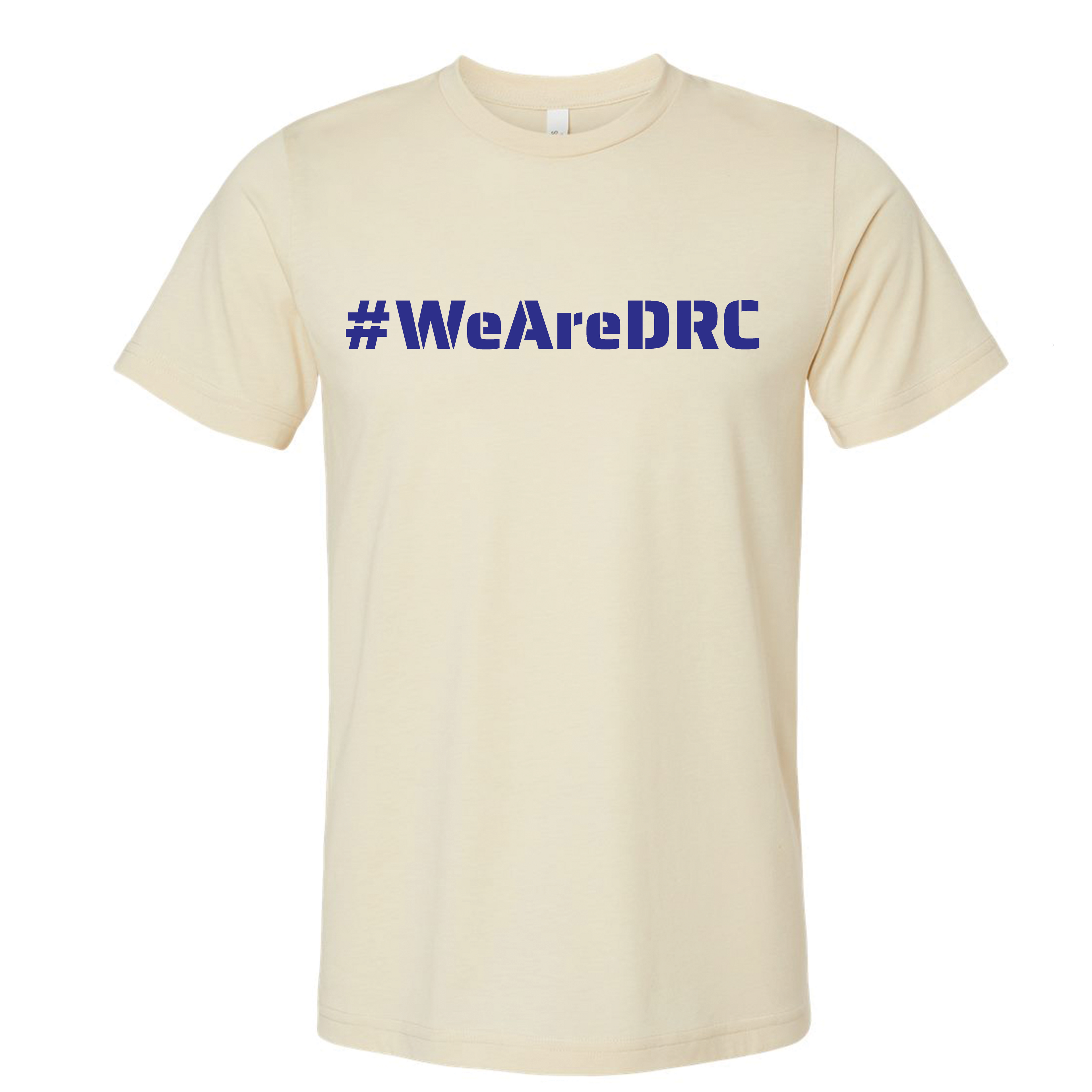 DRC Short Sleeve Shirt Blue #DRC Front and Blue Logo Back