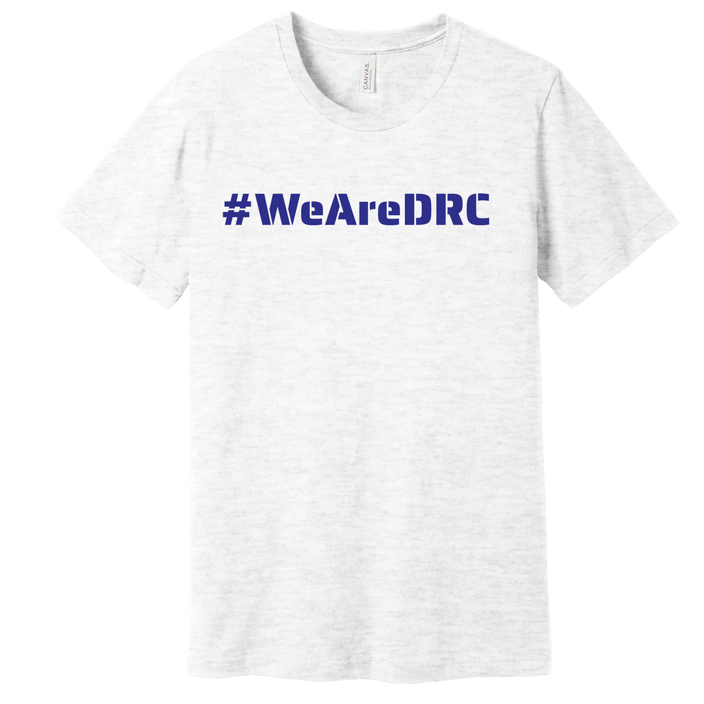DRC Short Sleeve Shirt Blue #DRC Front and Blue Logo Back