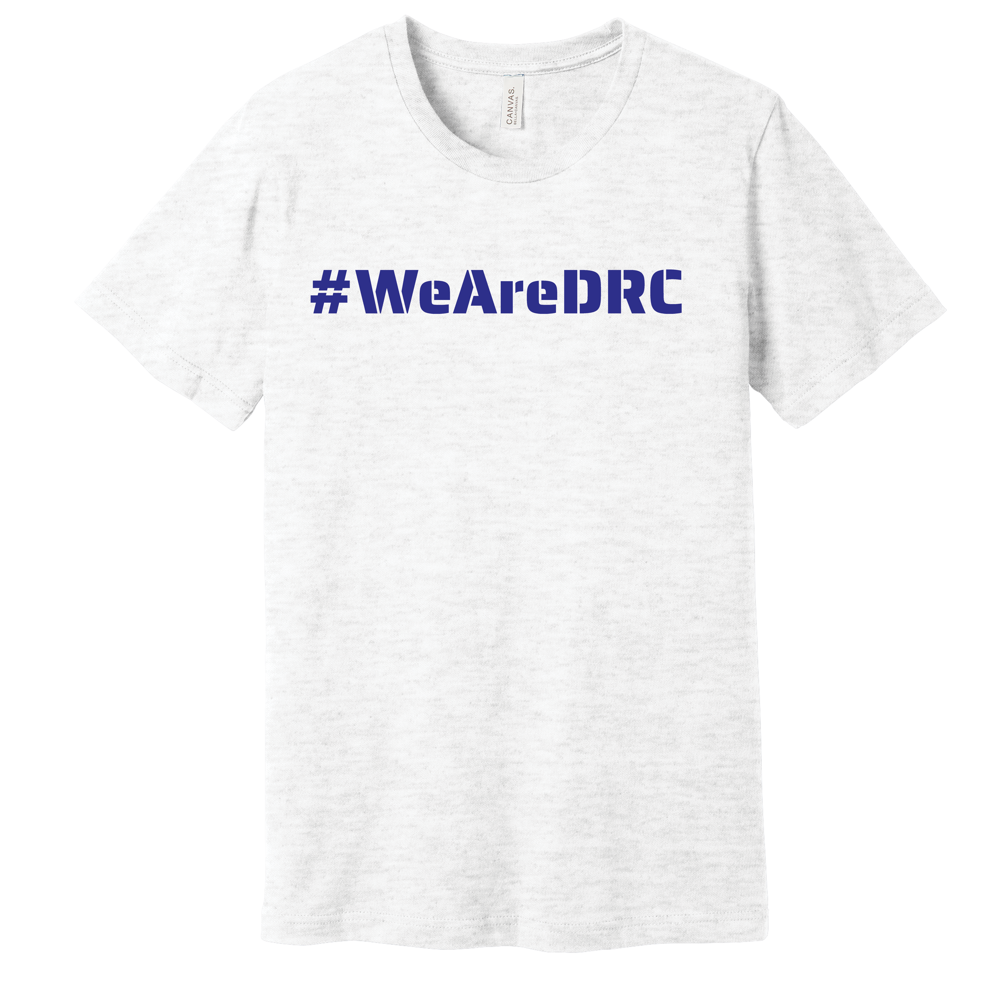DRC Short Sleeve Shirt Blue #DRC Front and Blue Logo Back