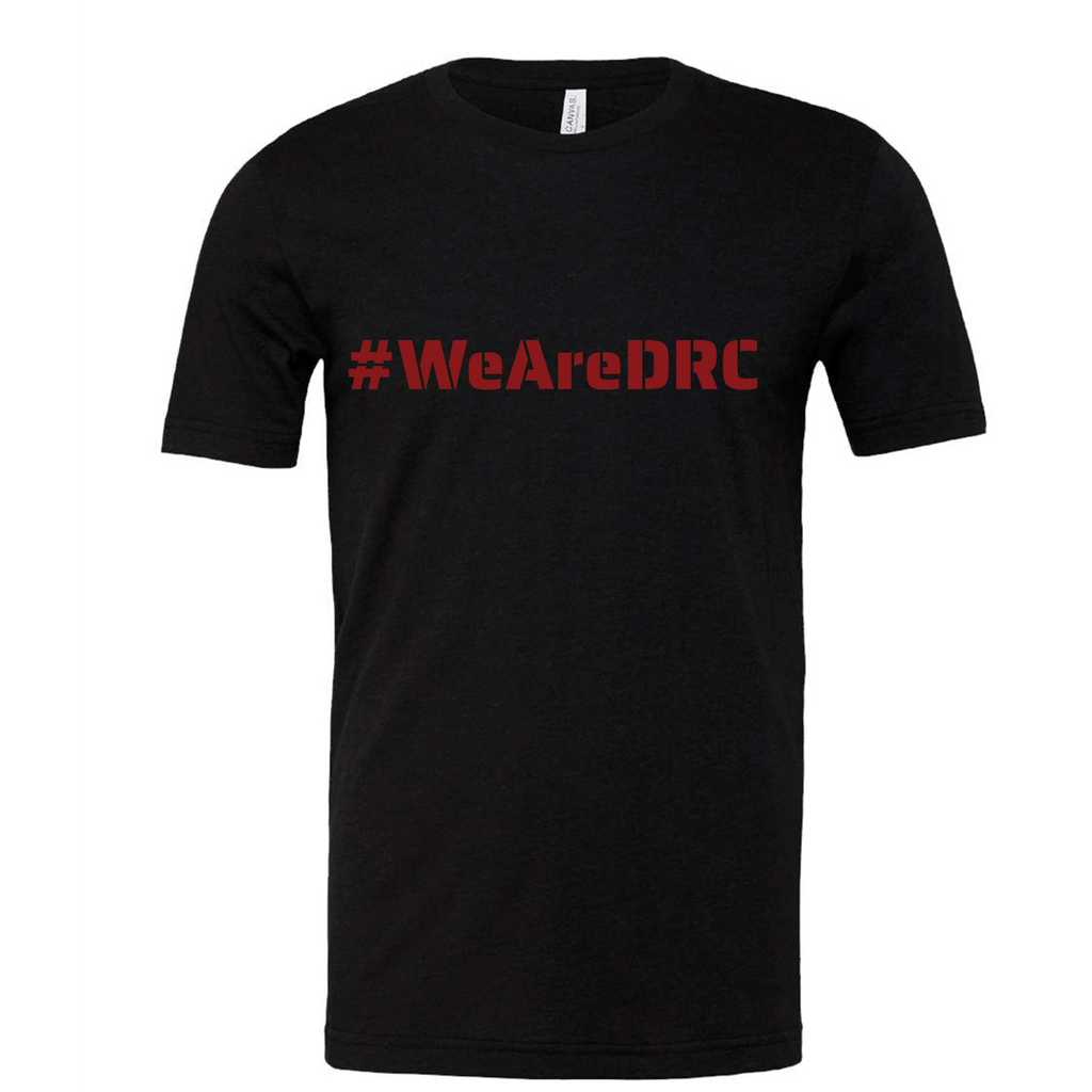 DRC Short Sleeve Shirt Red #DRC Front and Red Logo Back