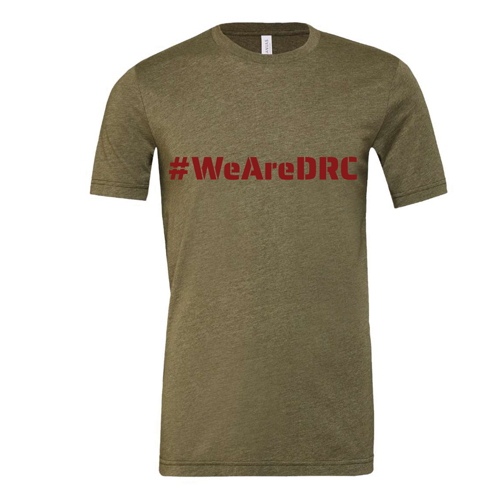 DRC Short Sleeve Shirt Red #DRC Front and Red Logo Back