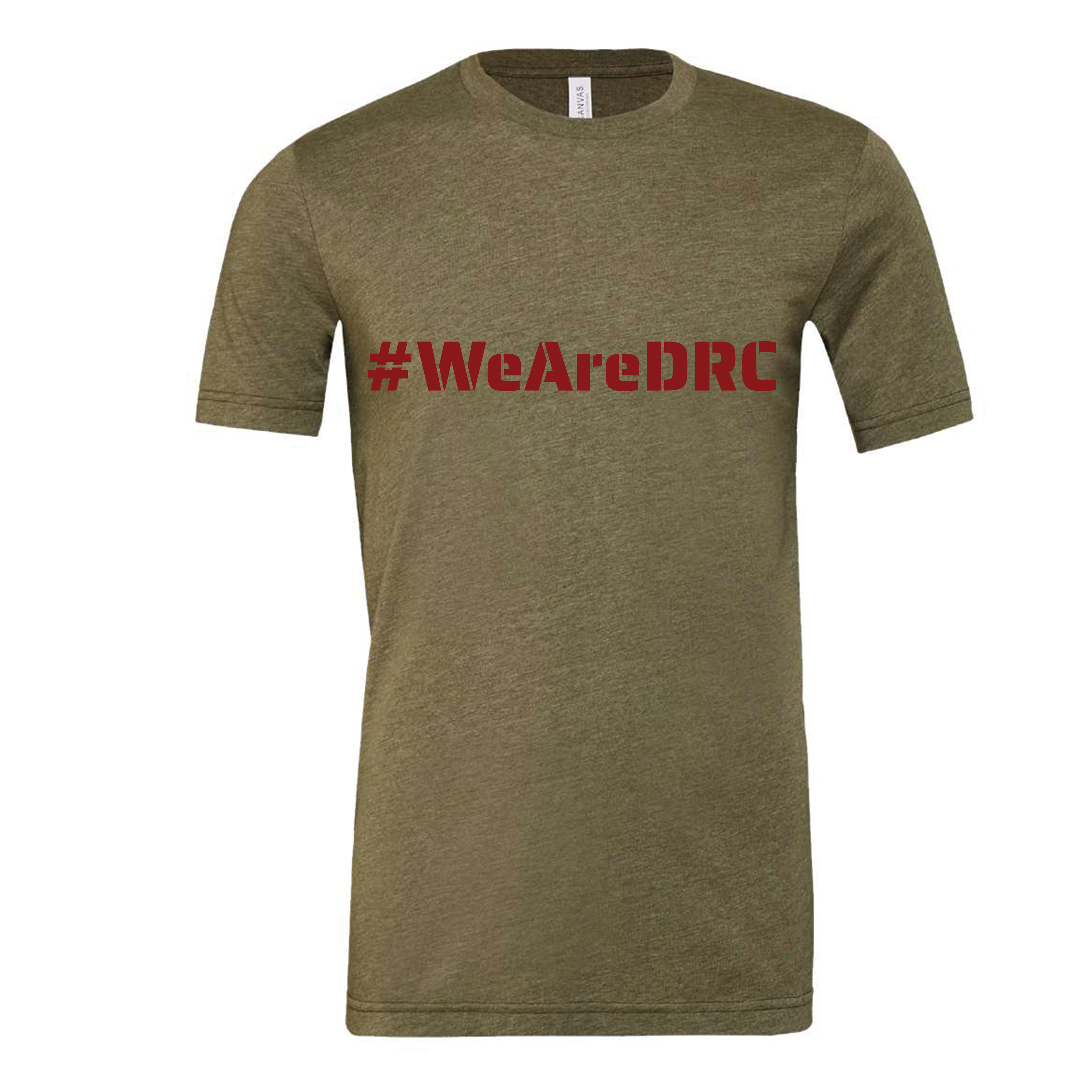 DRC Short Sleeve Shirt Red #DRC Front and Red Logo Back