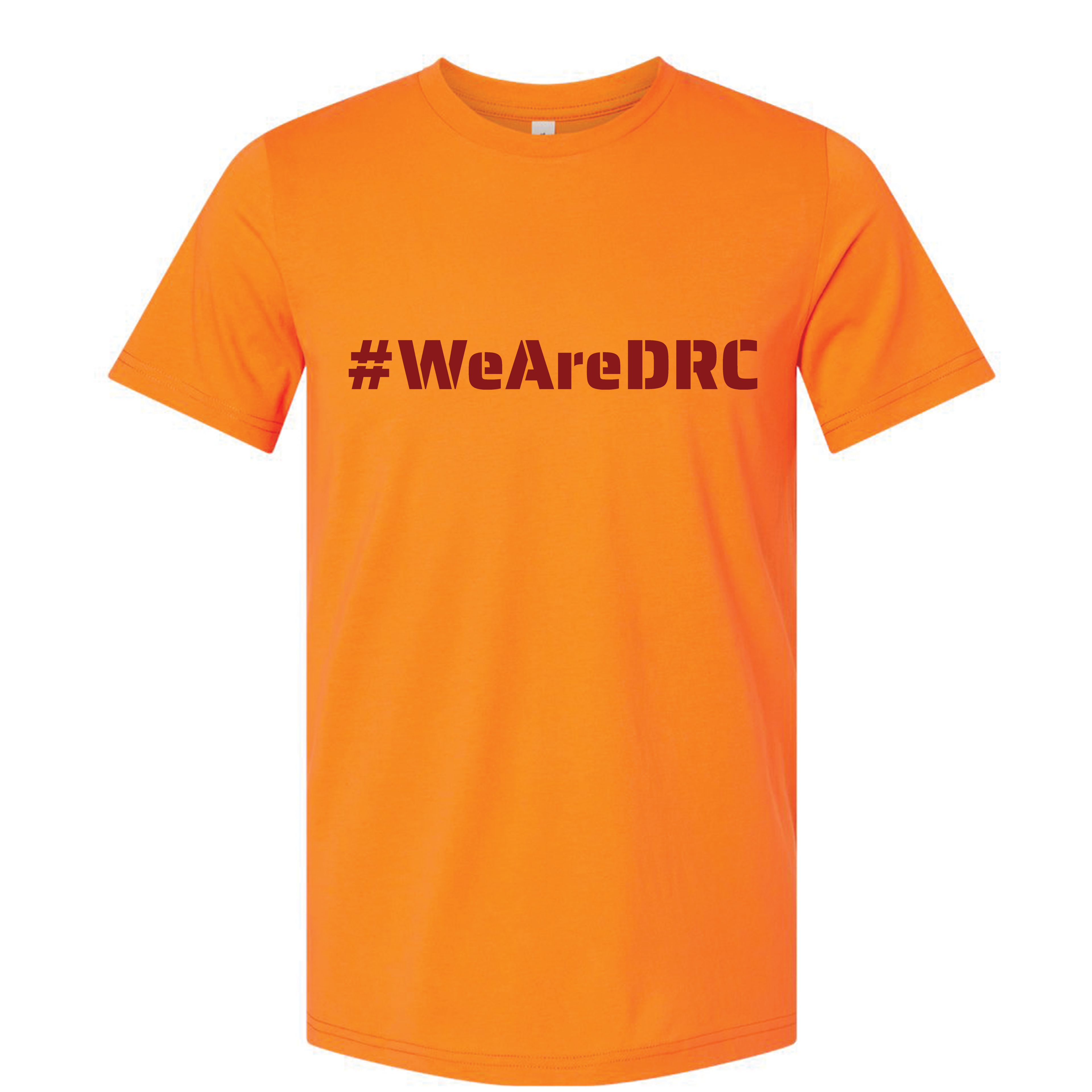 DRC Short Sleeve Shirt Red #DRC Front and Red Logo Back